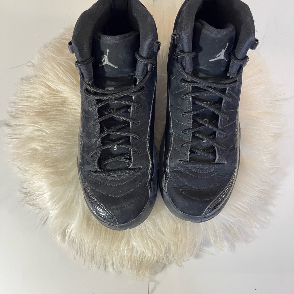 Jordan 12 Retro Jumpman Black Rush Pink (GS)
